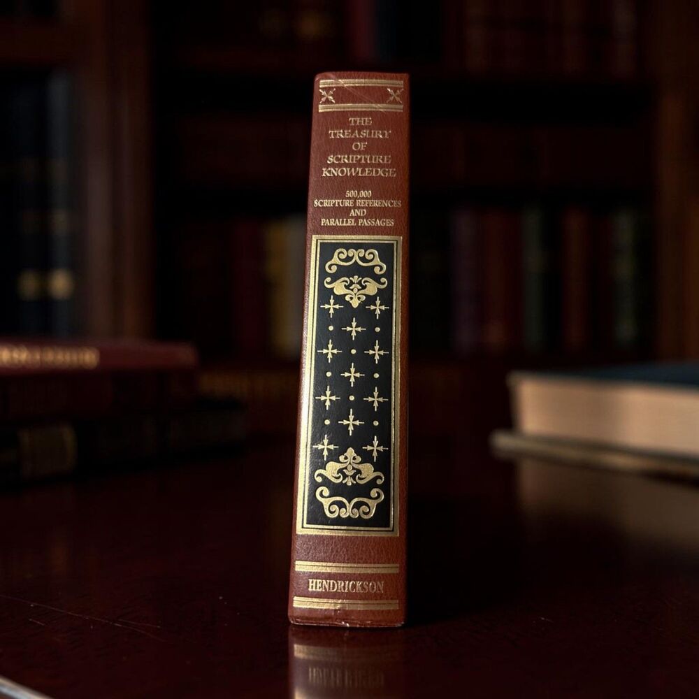 The Treasury of Scripture Knowledge 1982 500k Scripture Reference Bible